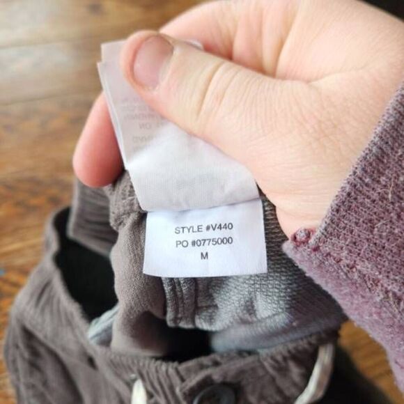 Vuori  Men's Optimist Pant Cocoa Brown Gray Corduroy Pants Size M - Picture 4 of 5